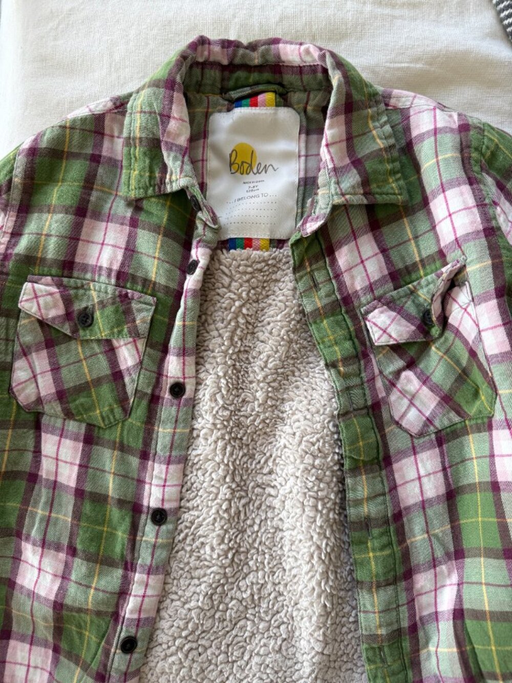 Mini Boden "shacket" - Picture 3 of 4